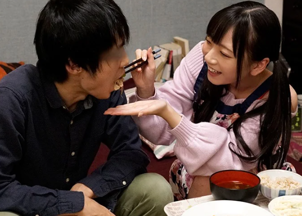 部屋のドアを開けると地雷系な美少女が！『イケっ♡イケっ♡』見つめられながらの甘サド手コキに敗北アクメ！