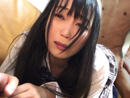 童顔Fカップ制服美女が肉棒ピストン攻めされてガチイキ！「あんあん！だめぇ～！」気持ち良すぎて愛汁駄々洩れ！