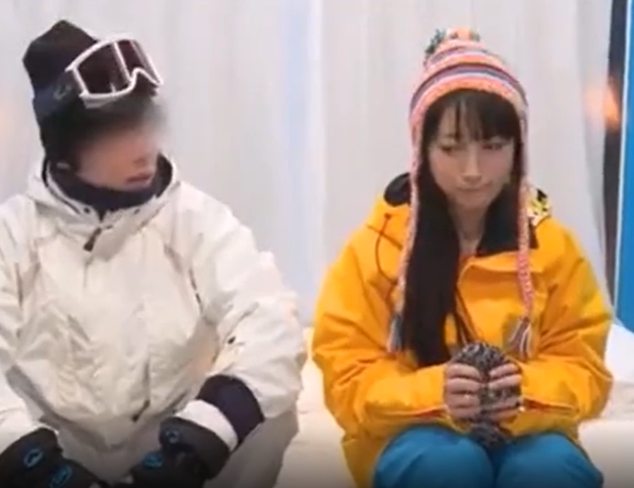 雪山でイチャつくカップルを破壊！『あんんっ♡彼氏より気持ち良いぃ♡』エロマッサージと他人チ●ポでメス堕ちした彼女ｗ