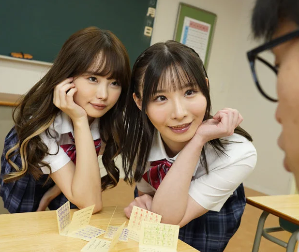 テストでポイント貯めて美少女のエロ奉仕を満喫！気持ち良すぎるハーレムプレイに一心不乱にハメまくる！