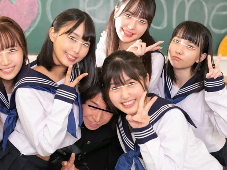 転校したら自分以外は全員JK様！『こっちにもチ●ポ挿れてよ♡』夢のハーレムで毎日必死に腰を振る！