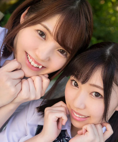 【さつき芽衣/佐々木夏菜x左右乳首挟み撃ち】手コキも口もアソコも最高な美少女2人の執拗な乳首責めに悶絶ｗ